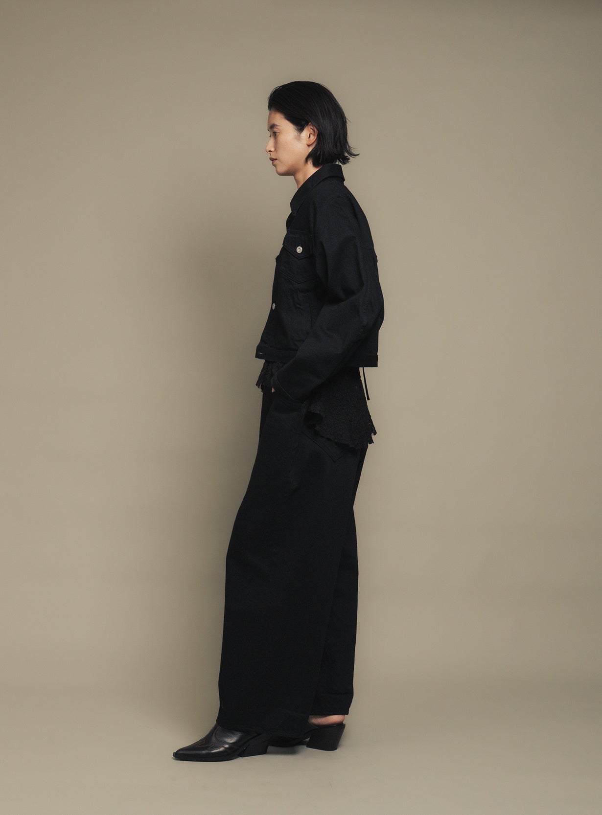 【予約商品】CROPPED DENIM JACKET