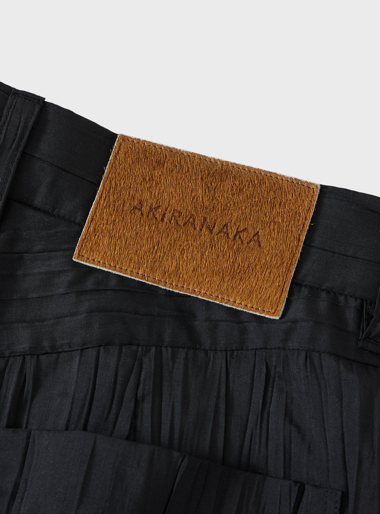Sivi wrinkle barrel pants