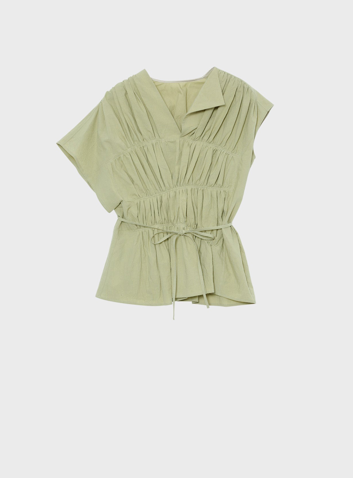 Sara gather panel pullover