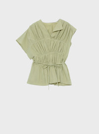 Sara gather panel pullover