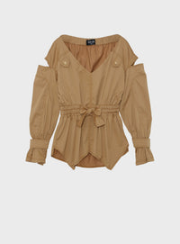 OFF SHOULDER SHIRT