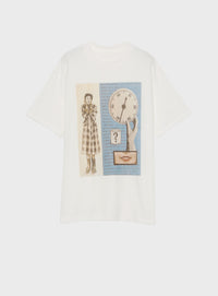 KUROiro TEE ROUND SHAPE S/S TEE with M!DOR! 3