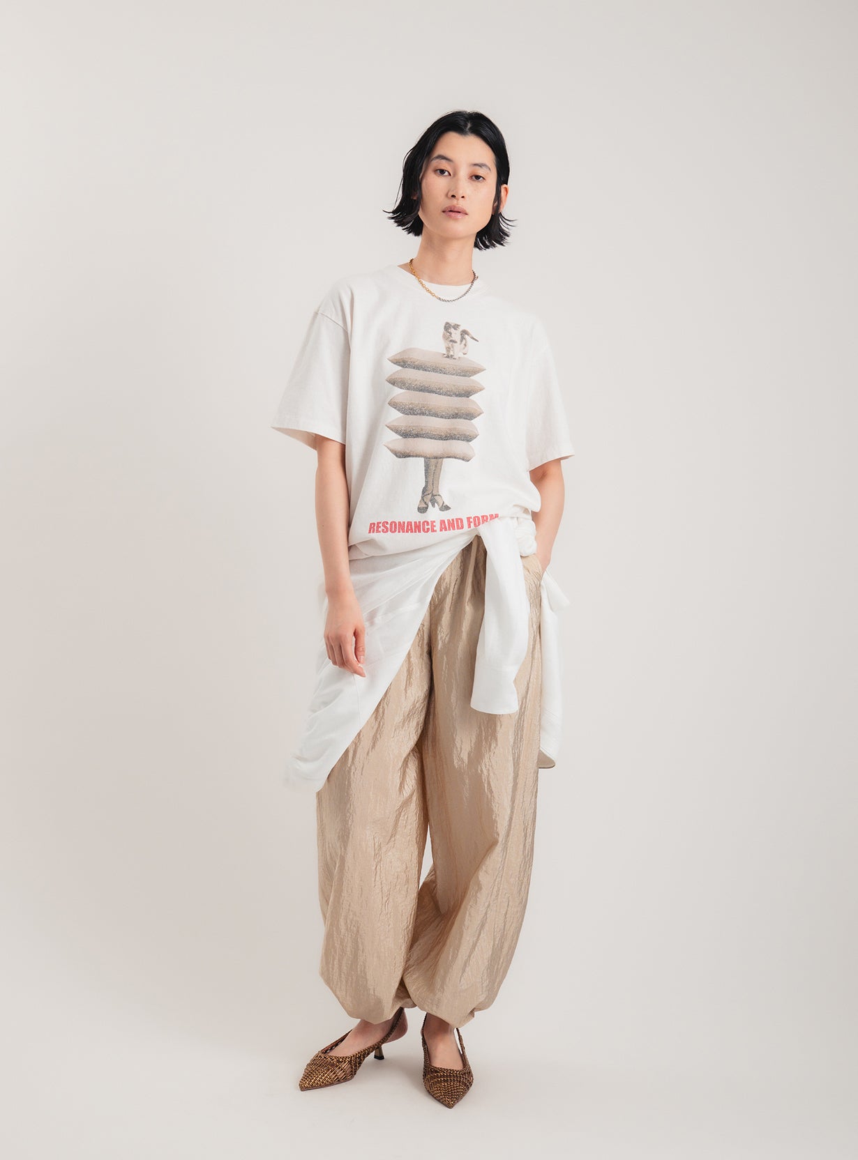 KUROiro SHAPE S/S TEE with M!DOR! 1