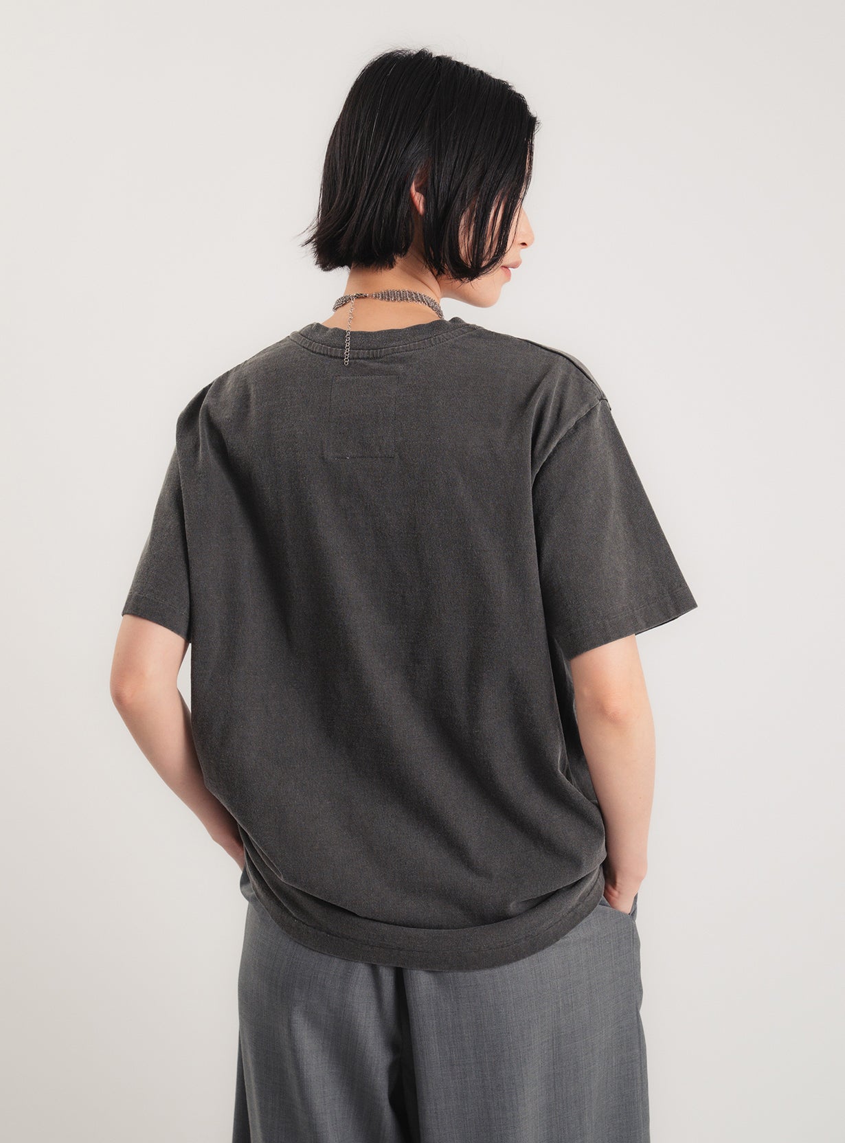 KUROiro TEE ROUND SHAPE S/S TEE with M!DOR! 2
