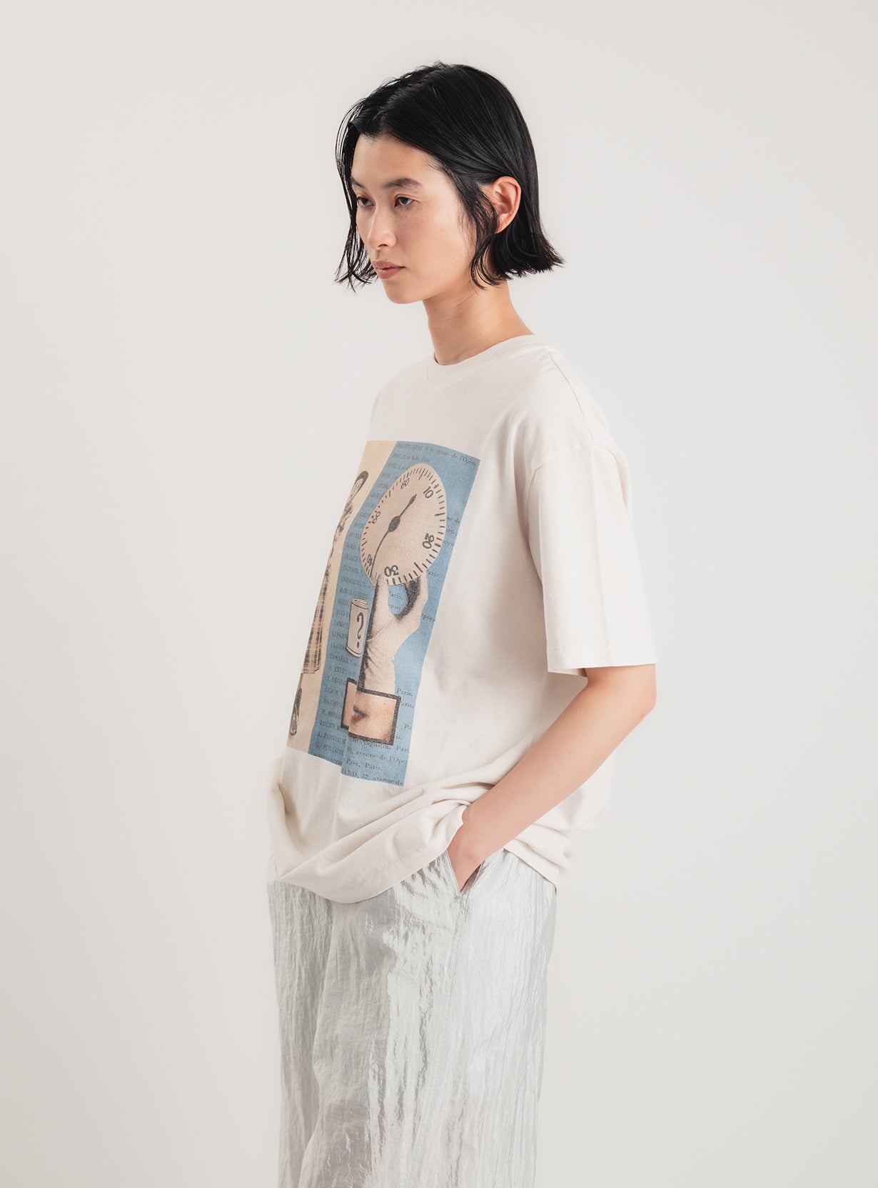 KUROiro TEE ROUND SHAPE S/S TEE with M!DOR! 3