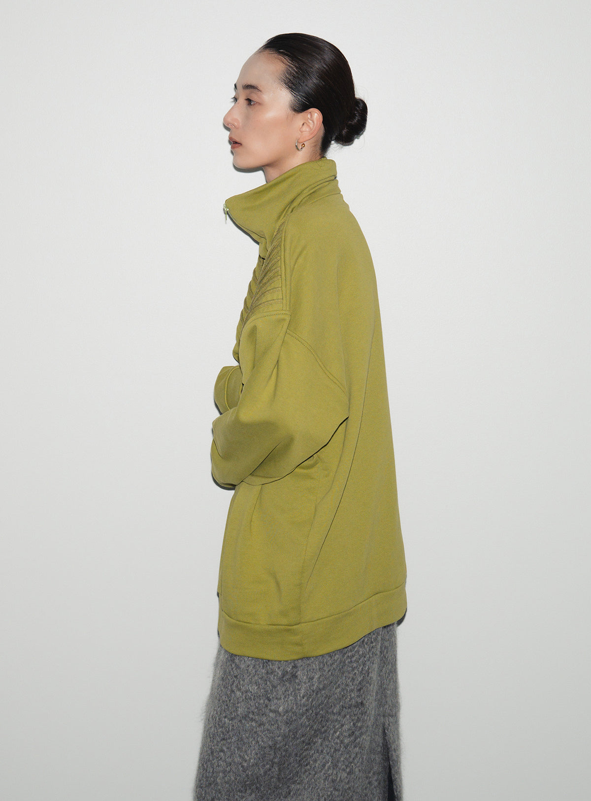 OVERSIZE ZIP TOP