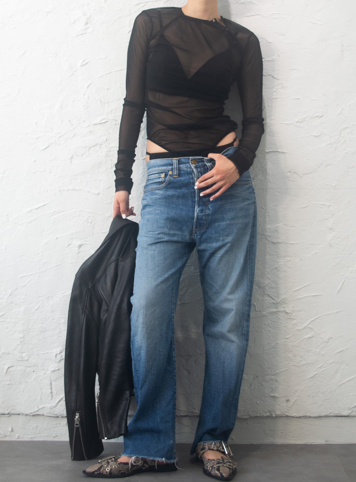 Sheer body suit