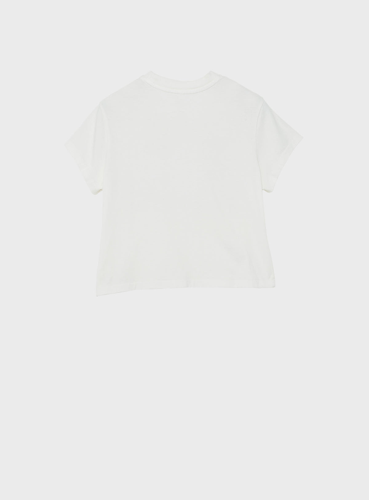 17/-GARMENT DYED MINI TEE "Black Modulus"
