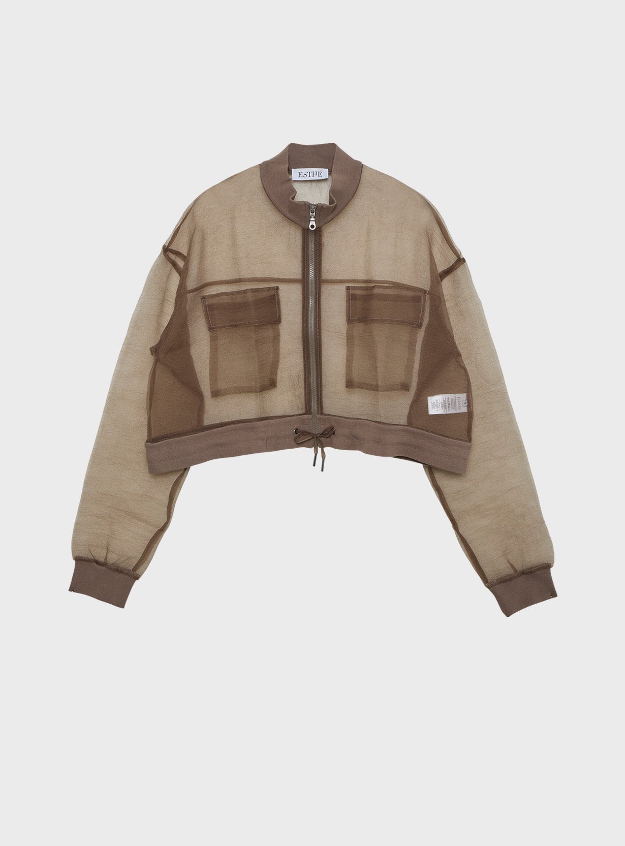 Organza Bomber Jacket