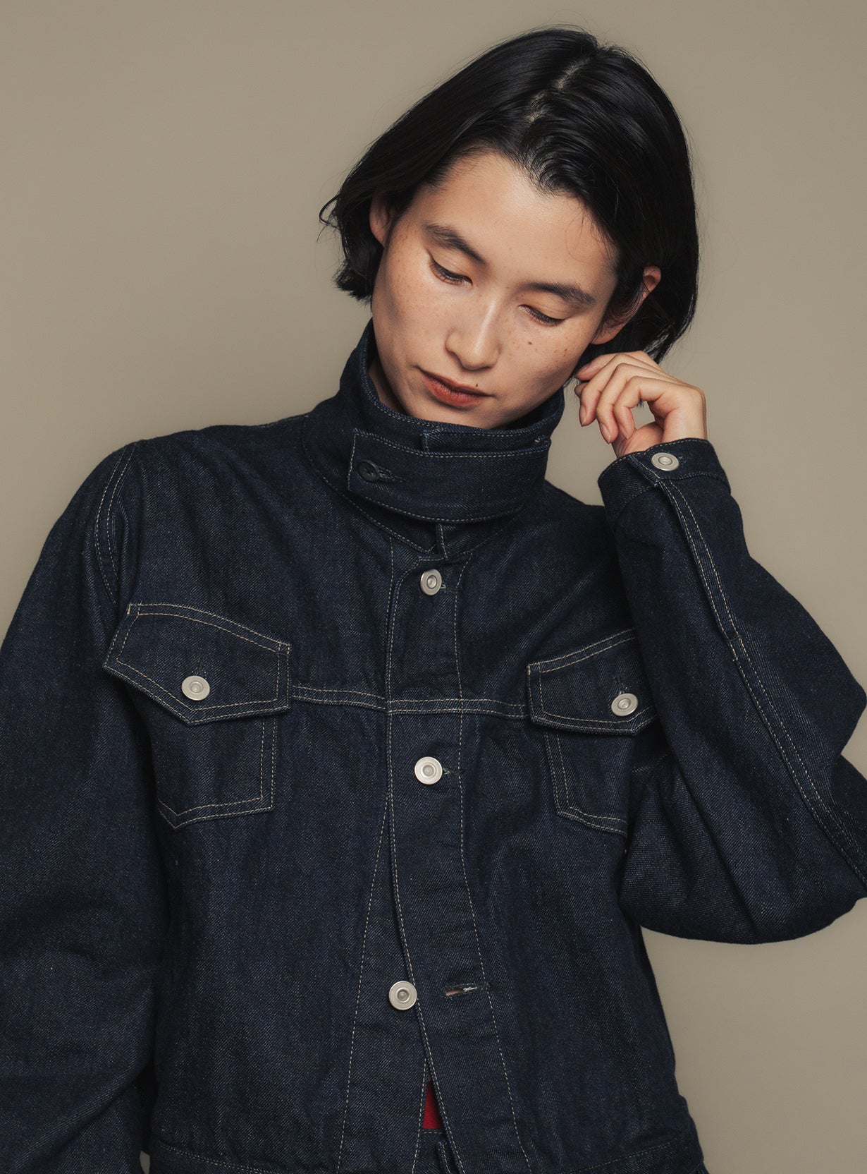 【予約商品】CROPPED DENIM JACKET