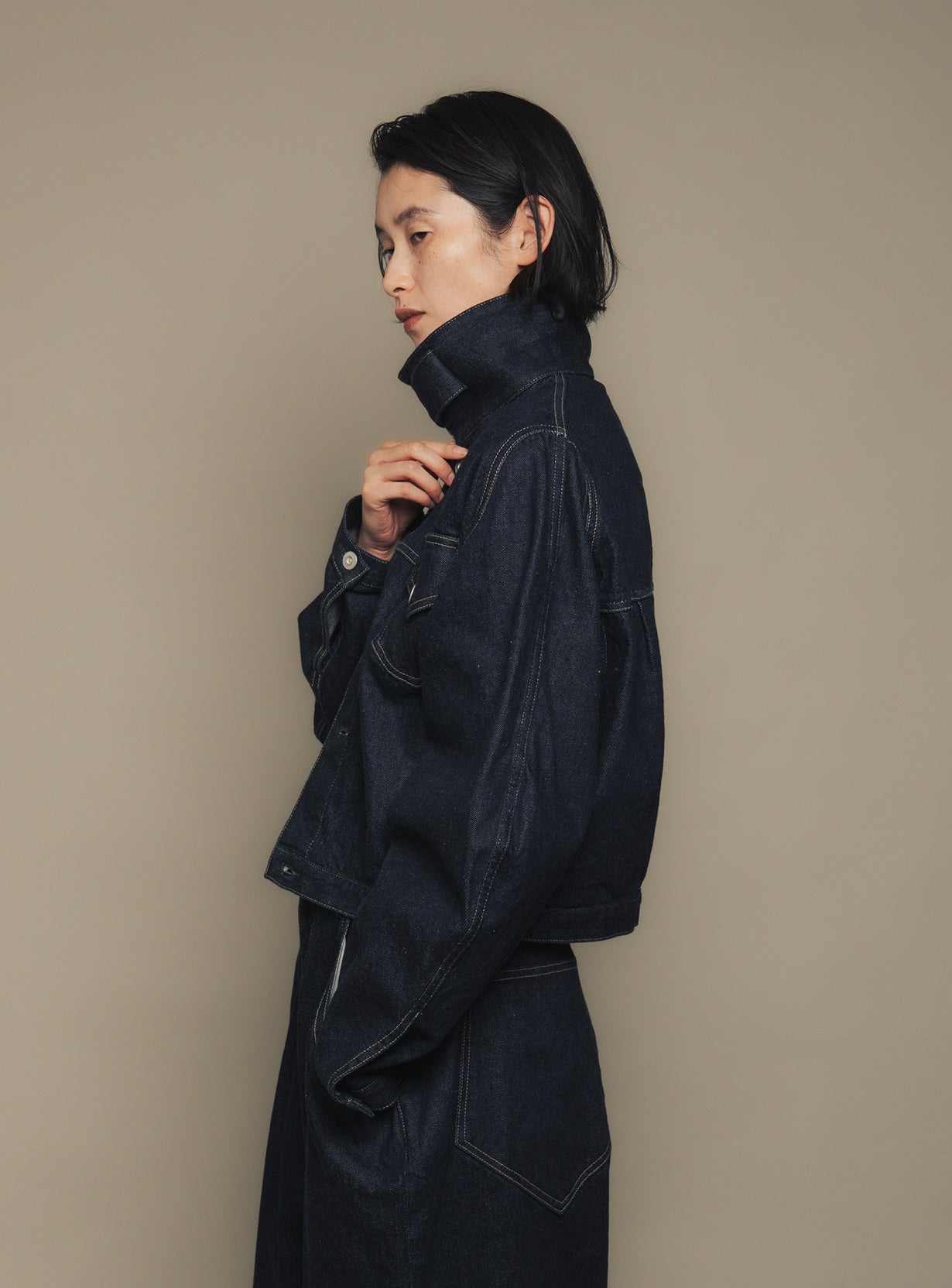 【予約商品】CROPPED DENIM JACKET