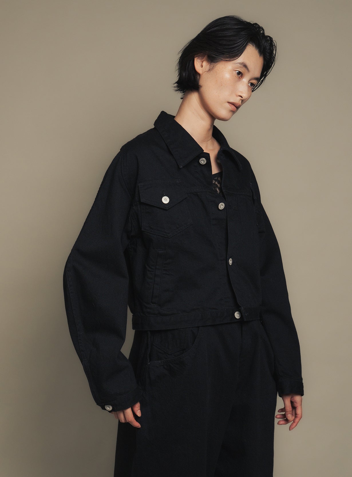 【予約商品】CROPPED DENIM JACKET