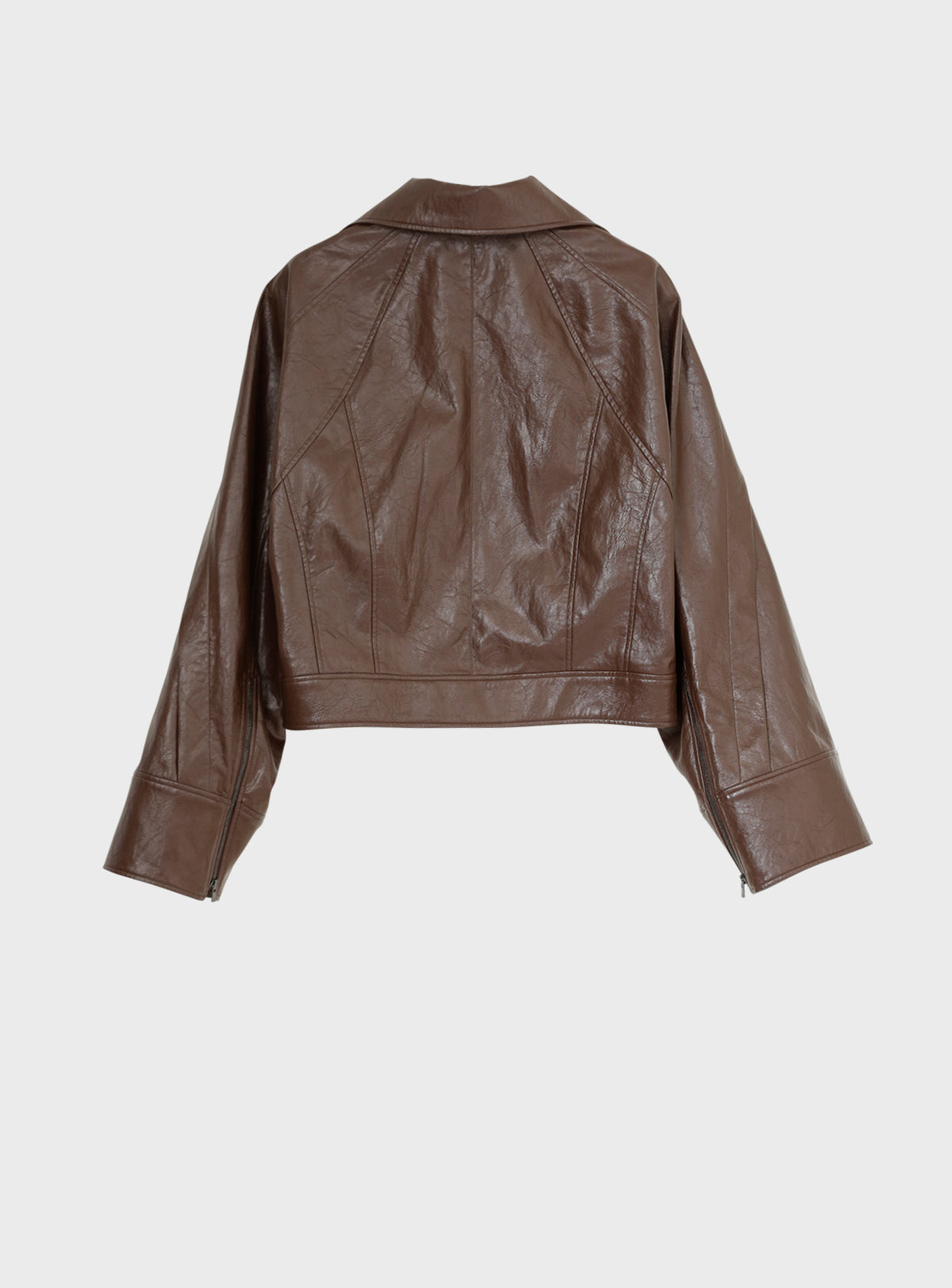 Cherie faux leather blouson