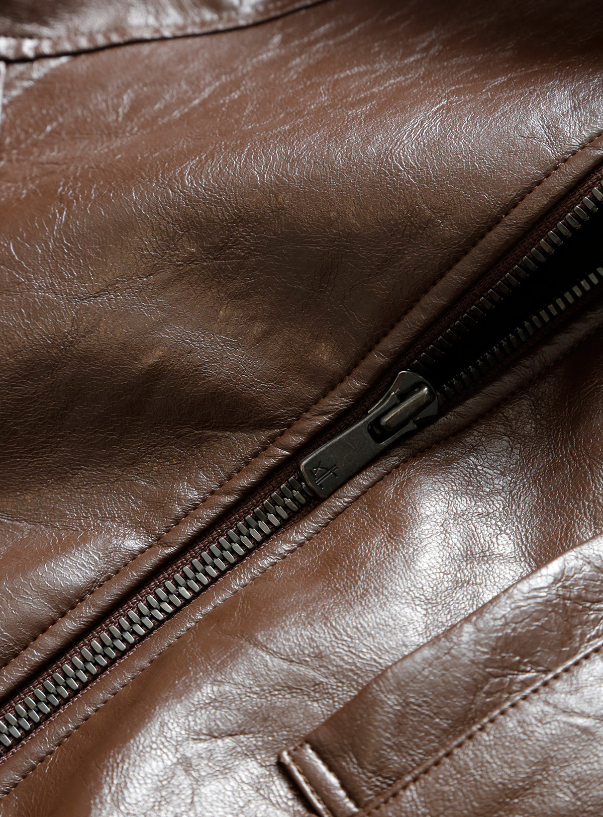 Cherie faux leather blouson
