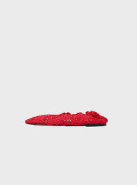 IRIS CROCHET BALLET FLATS