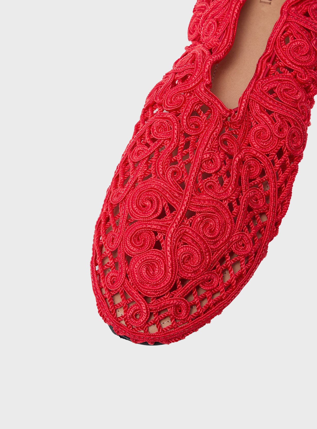 IRIS CROCHET BALLET FLATS