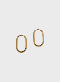 Oval Hoop Pierce