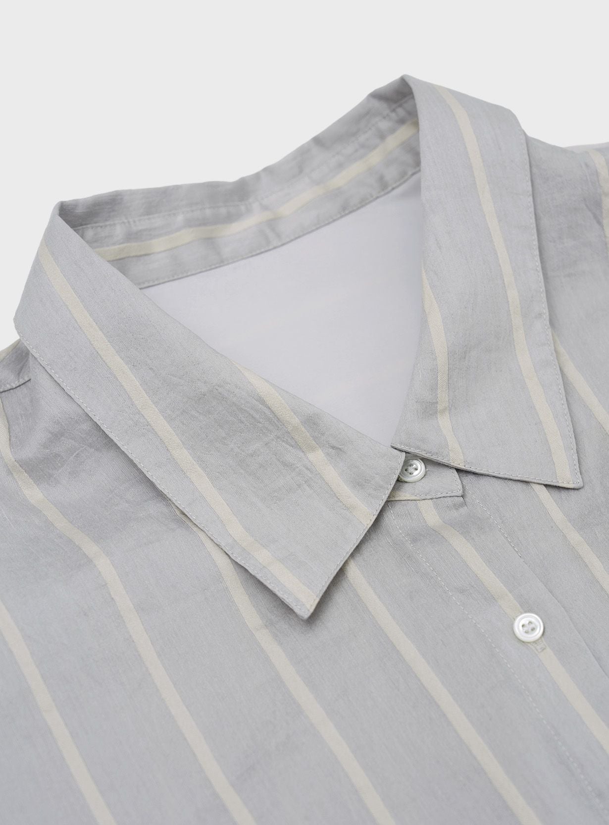 ロールアップクロップドシャツ