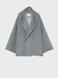 【予約商品】ウールカシミアフーディ