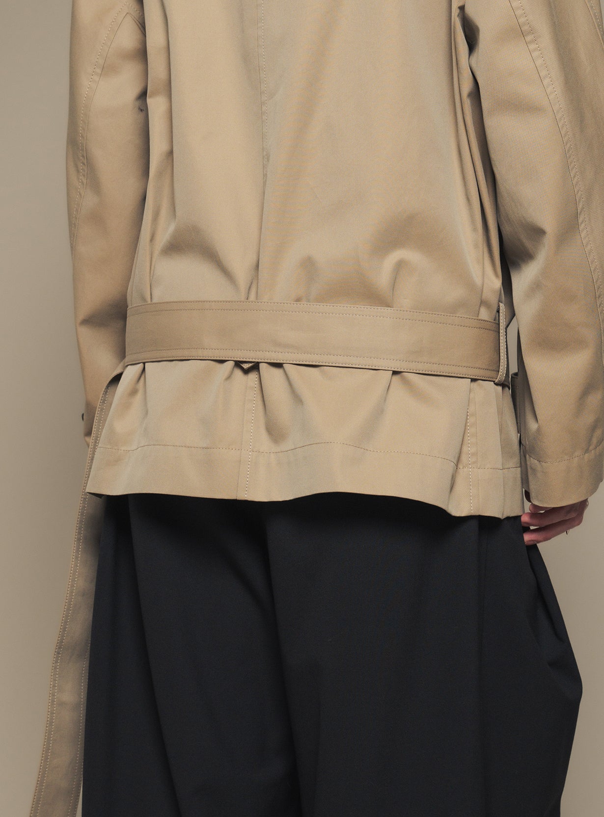 【予約商品】ローポイントオーバートレンチ