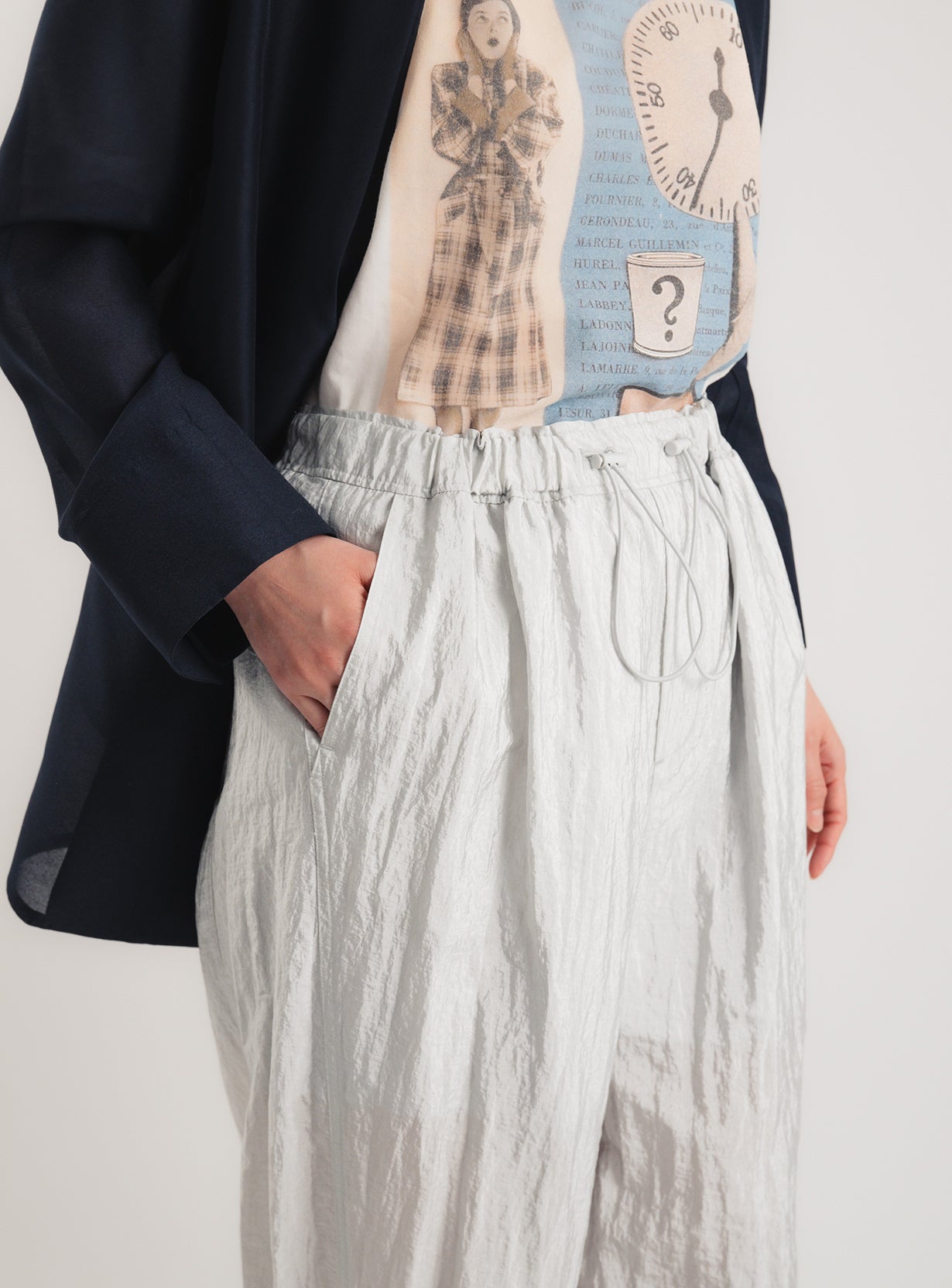 ワッシャーイージーパンツ