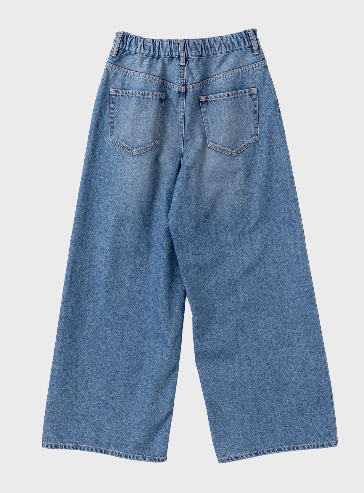 【予約商品】ライトオンスイージーワイドデニム