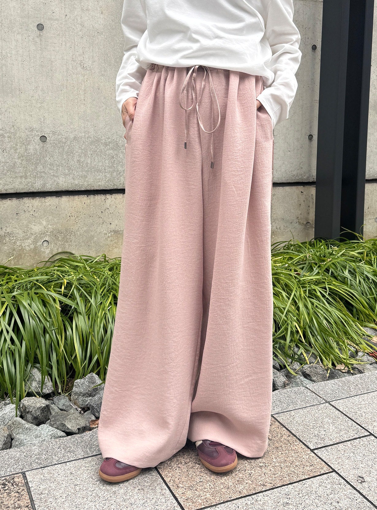 rジョーゼットトラックパンツ