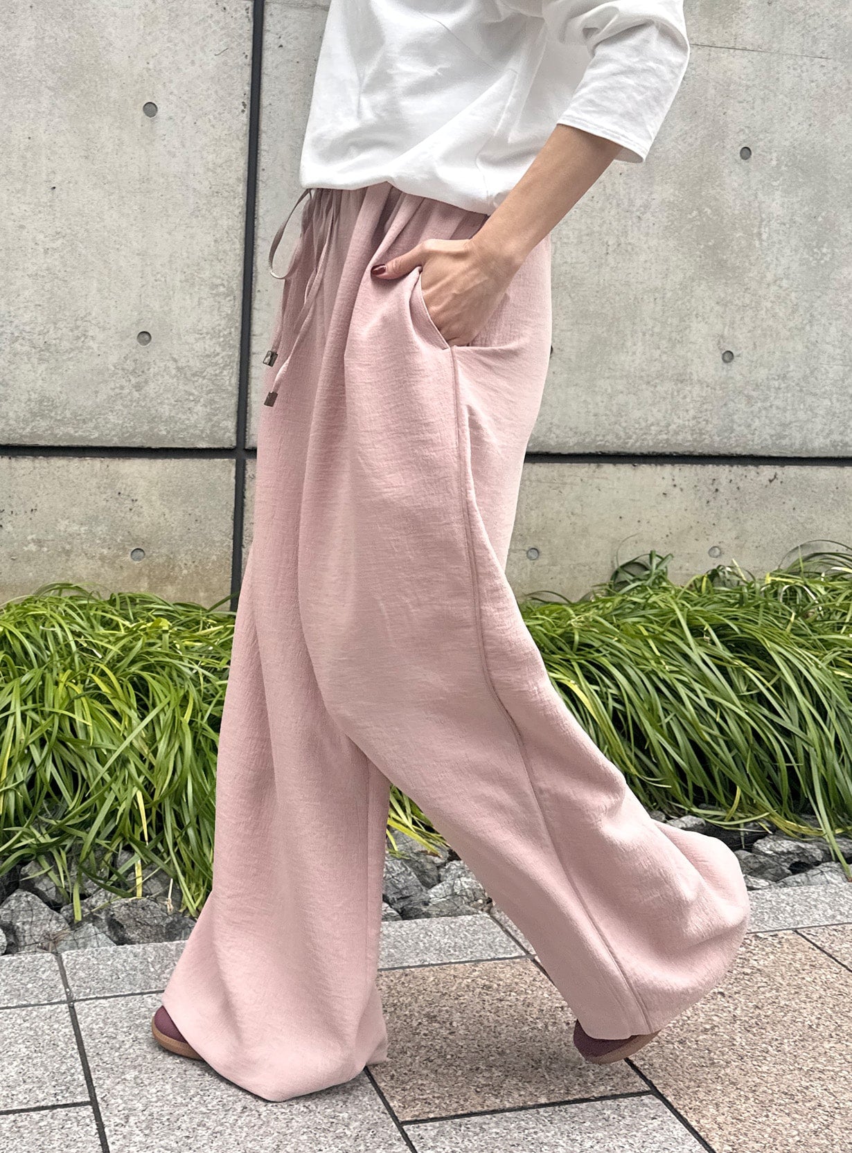 rジョーゼットトラックパンツ