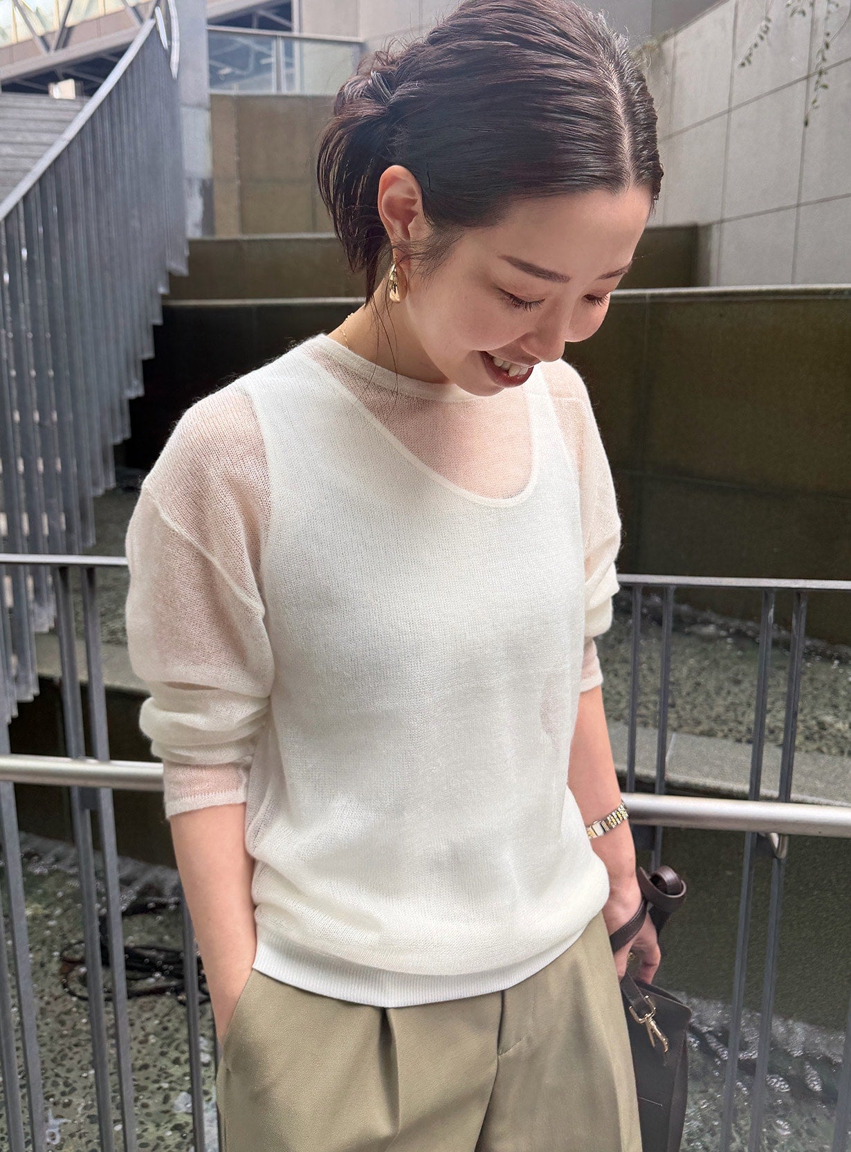 モヘアルーズプルオーバー