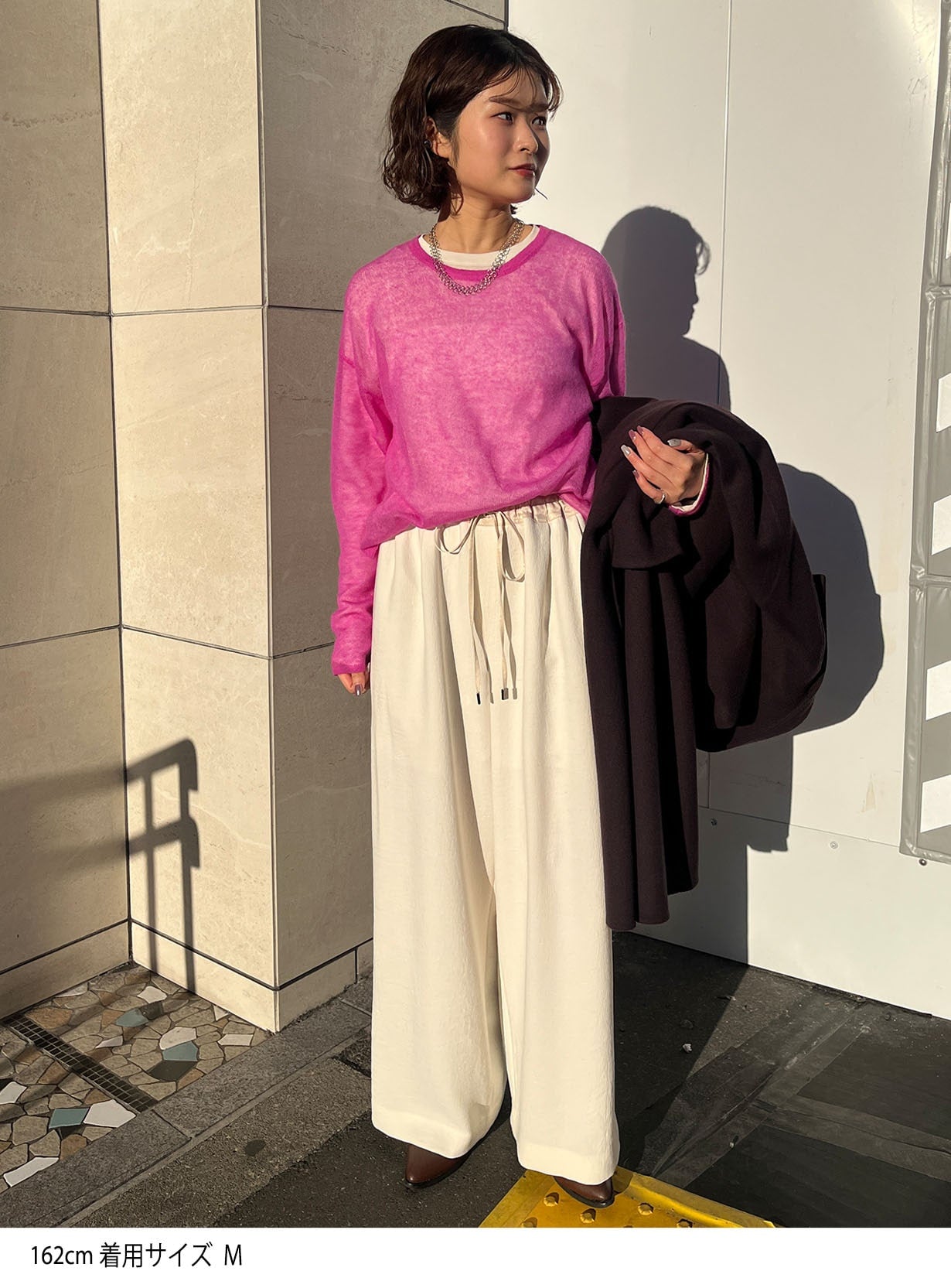 モヘアルーズプルオーバー