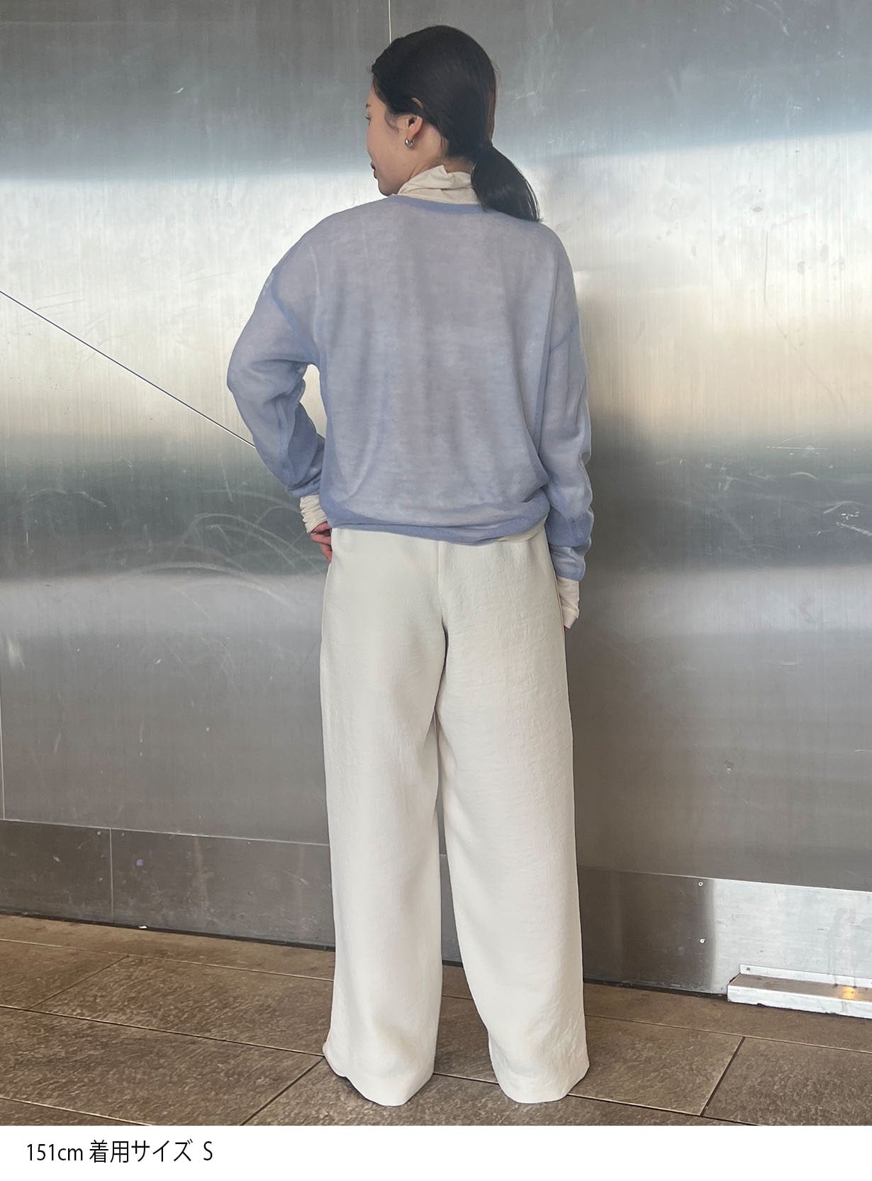 モヘアルーズプルオーバー
