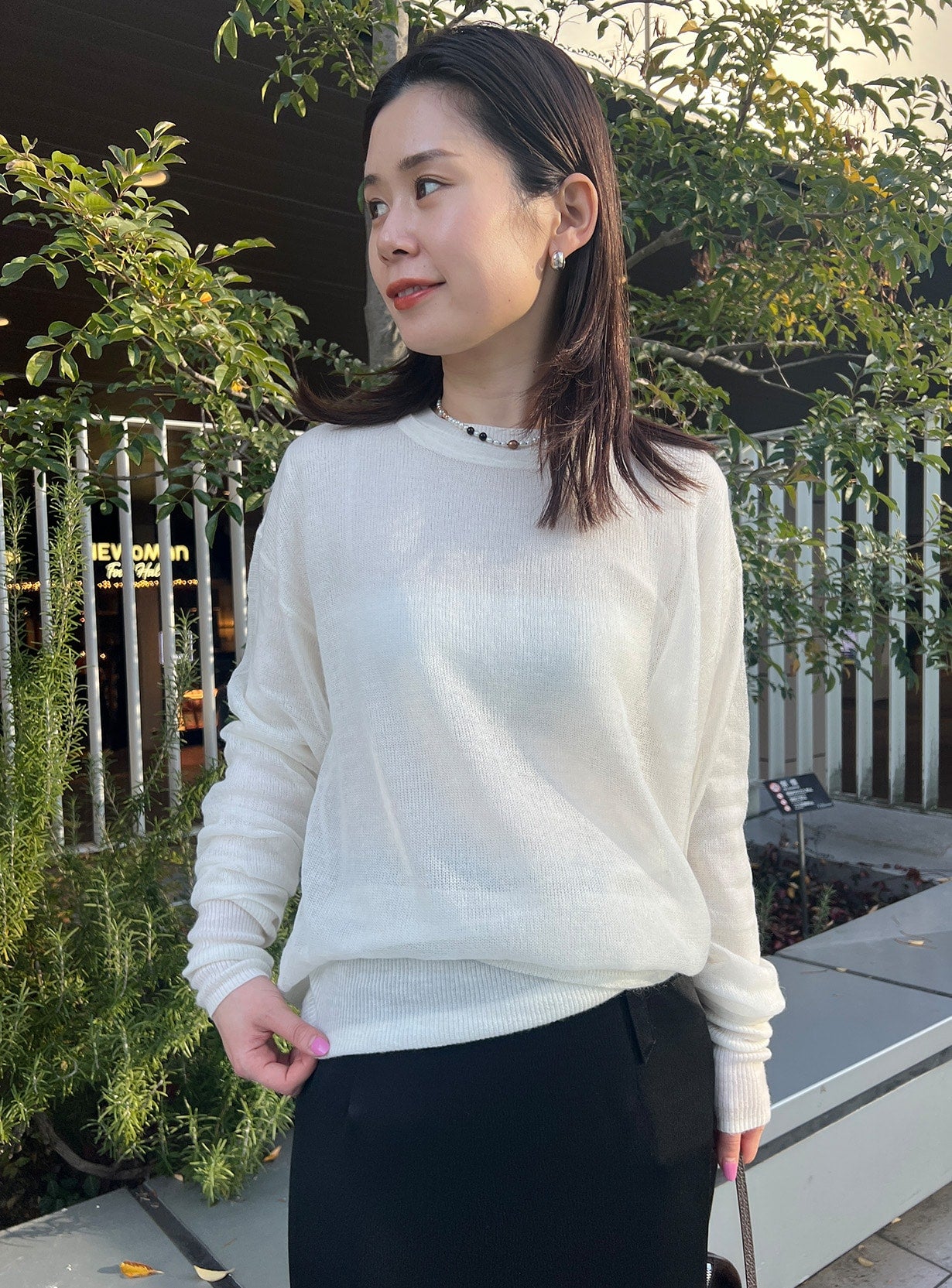 モヘアルーズプルオーバー