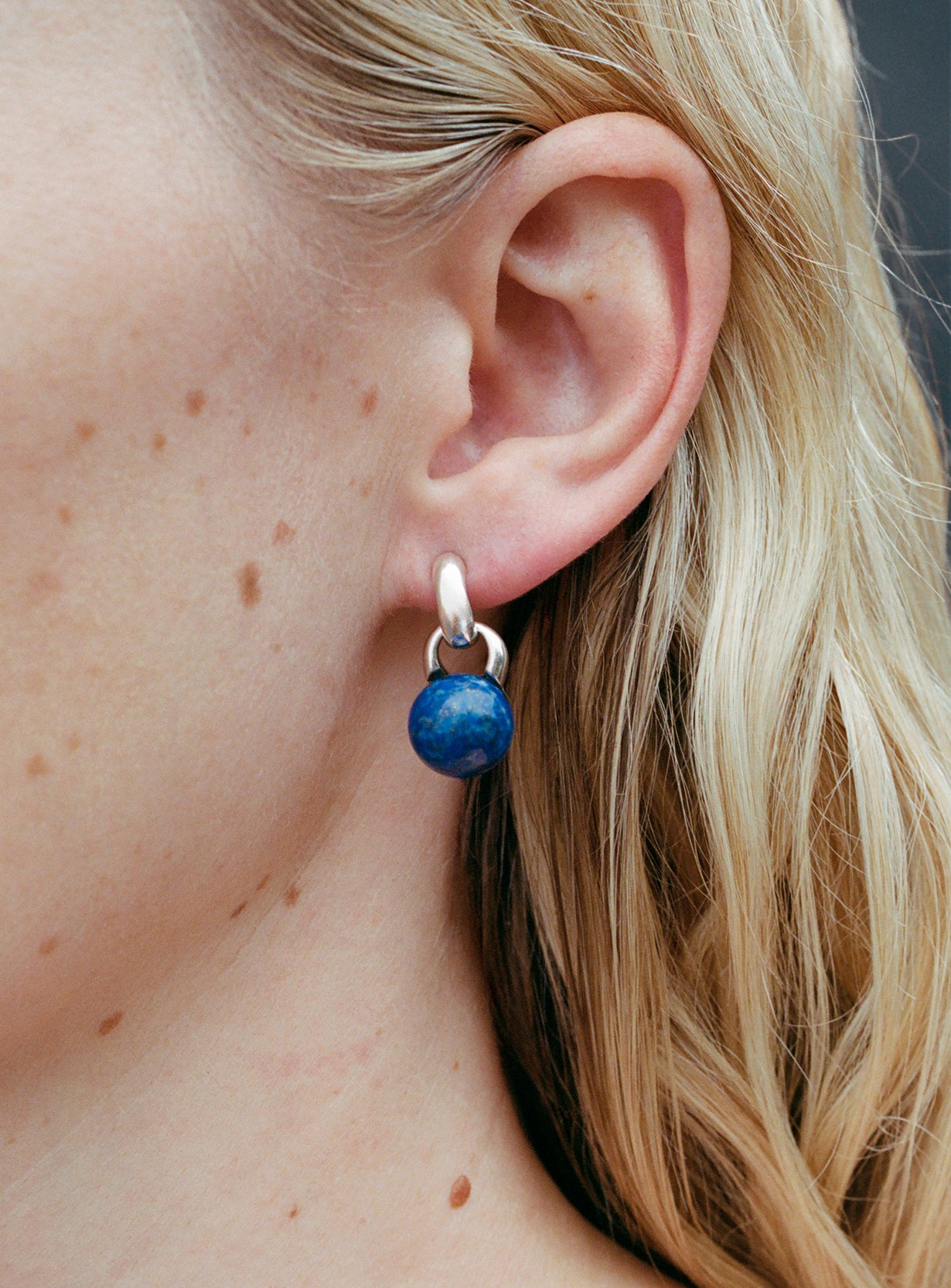 Everyday Earrings Lapis