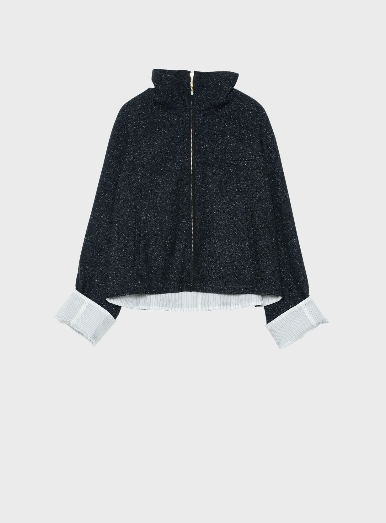【予約商品】シルクネップジップジャケット
