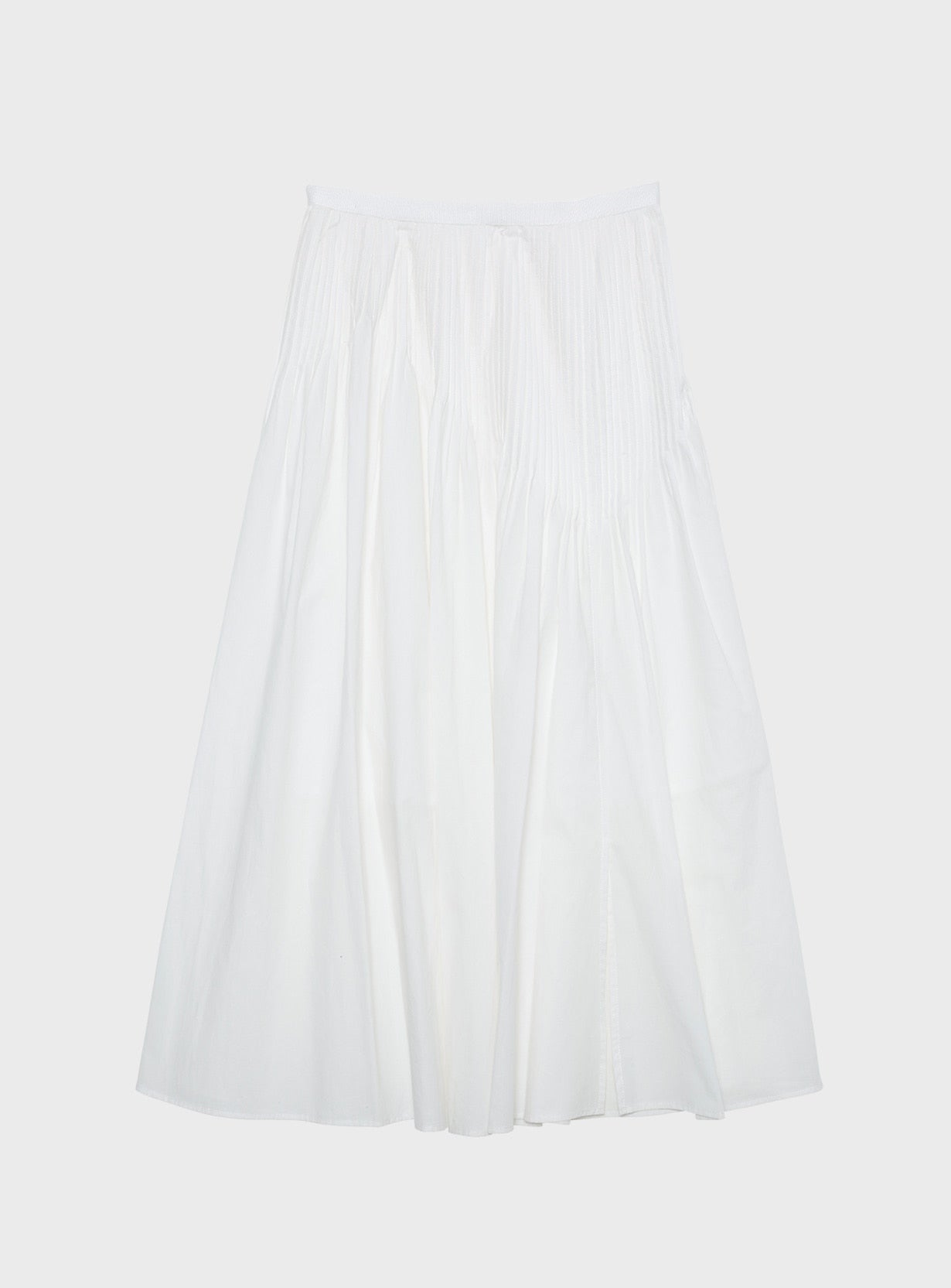 ピンタックスカート