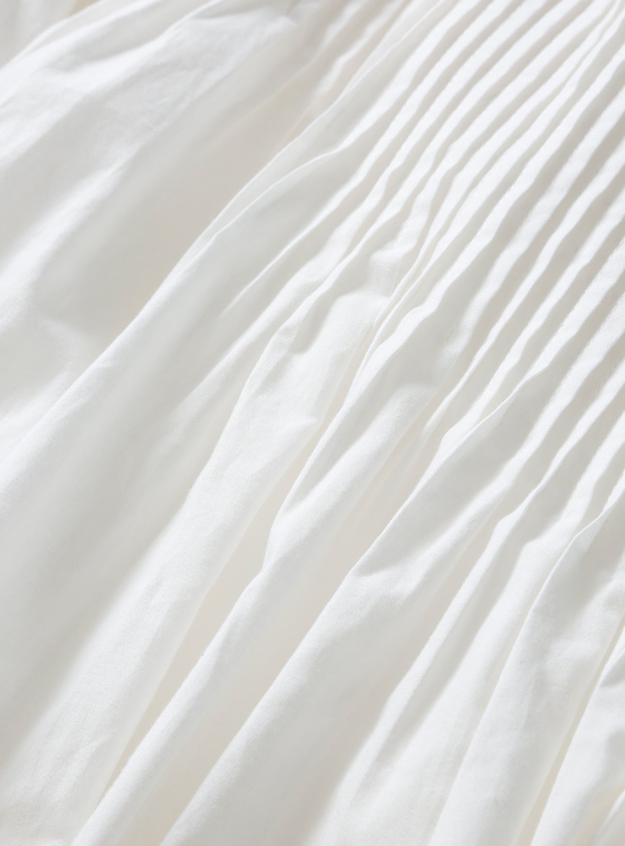 ピンタックスカート