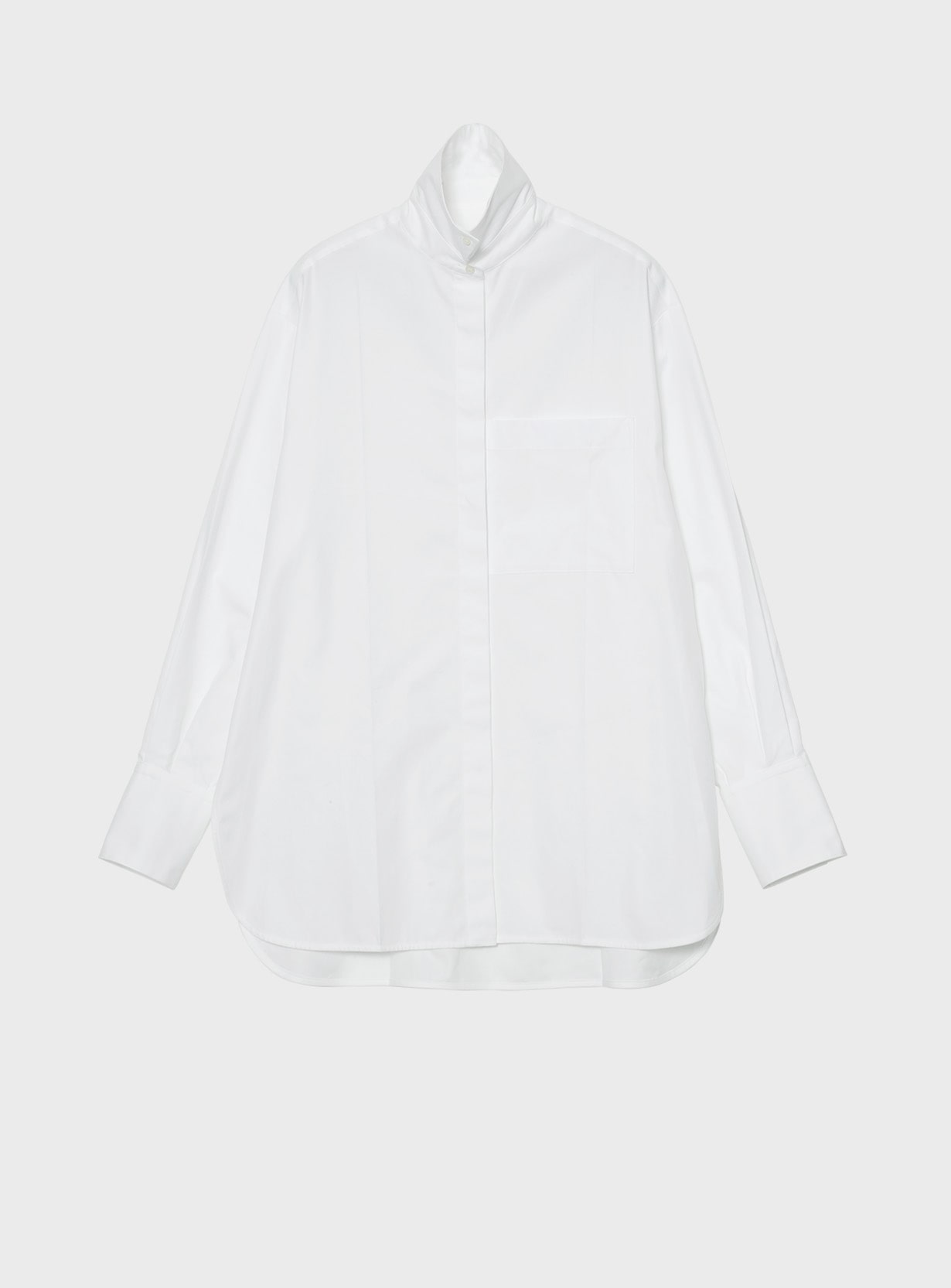 ハイネックシャツ