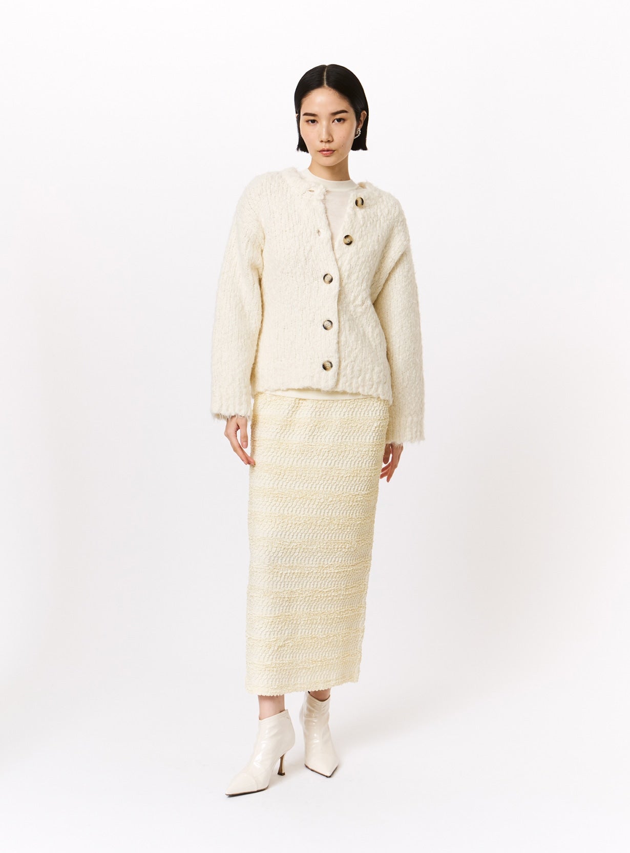 フラッフィージャージロングスカート