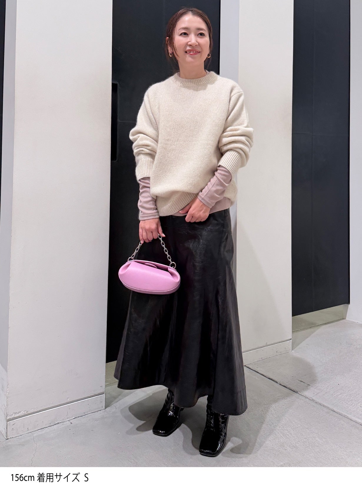 ホワイトヤクプルオーバー