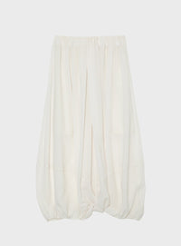 rエアリーボリュームスカート