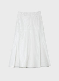 ヴィンテージレザースカート