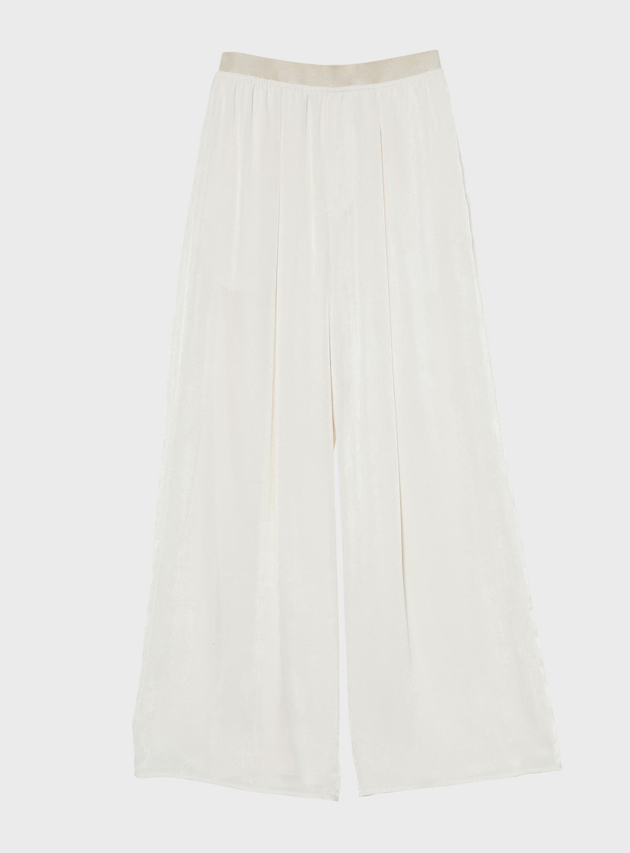 ピーチサテンイージーパンツ