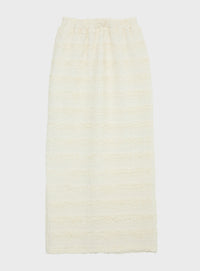 フラッフィージャージロングスカート