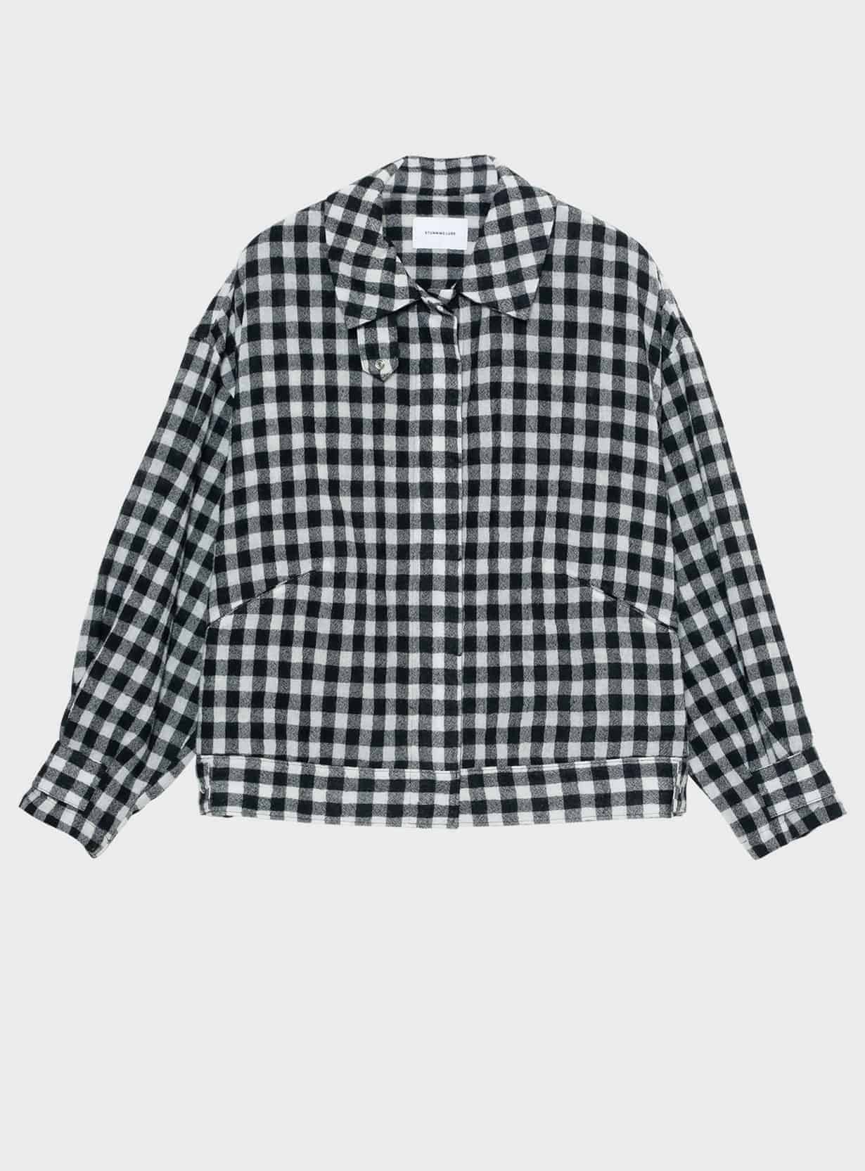 フレームワークチェックシャツ