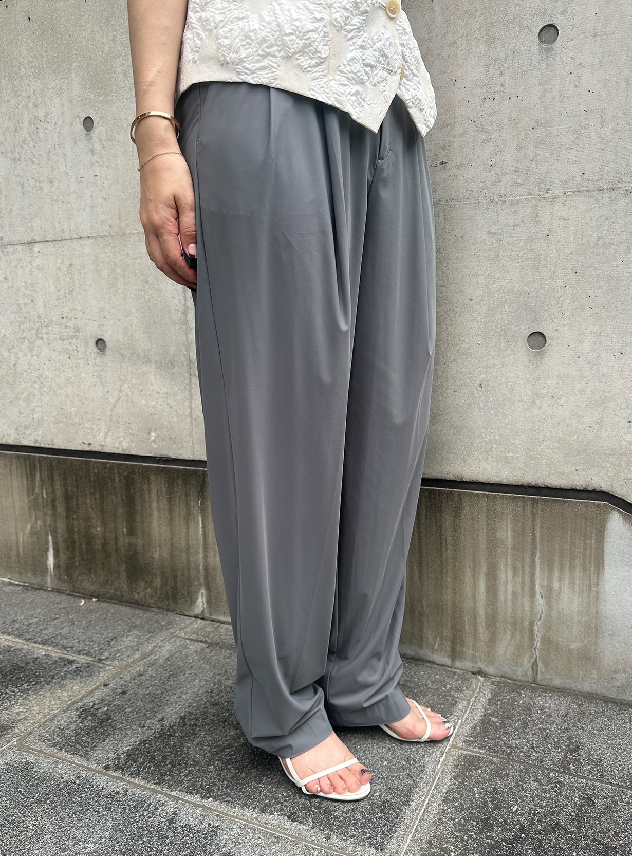 スイムジャージー2タックパンツ