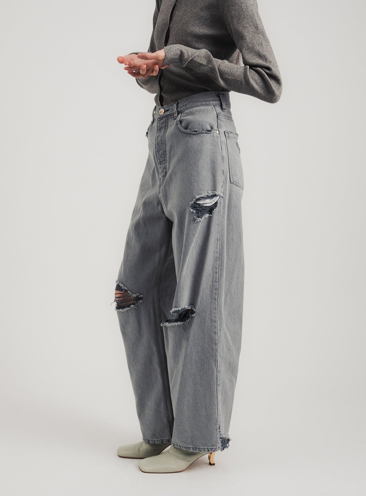 リメイククラッシュデニム