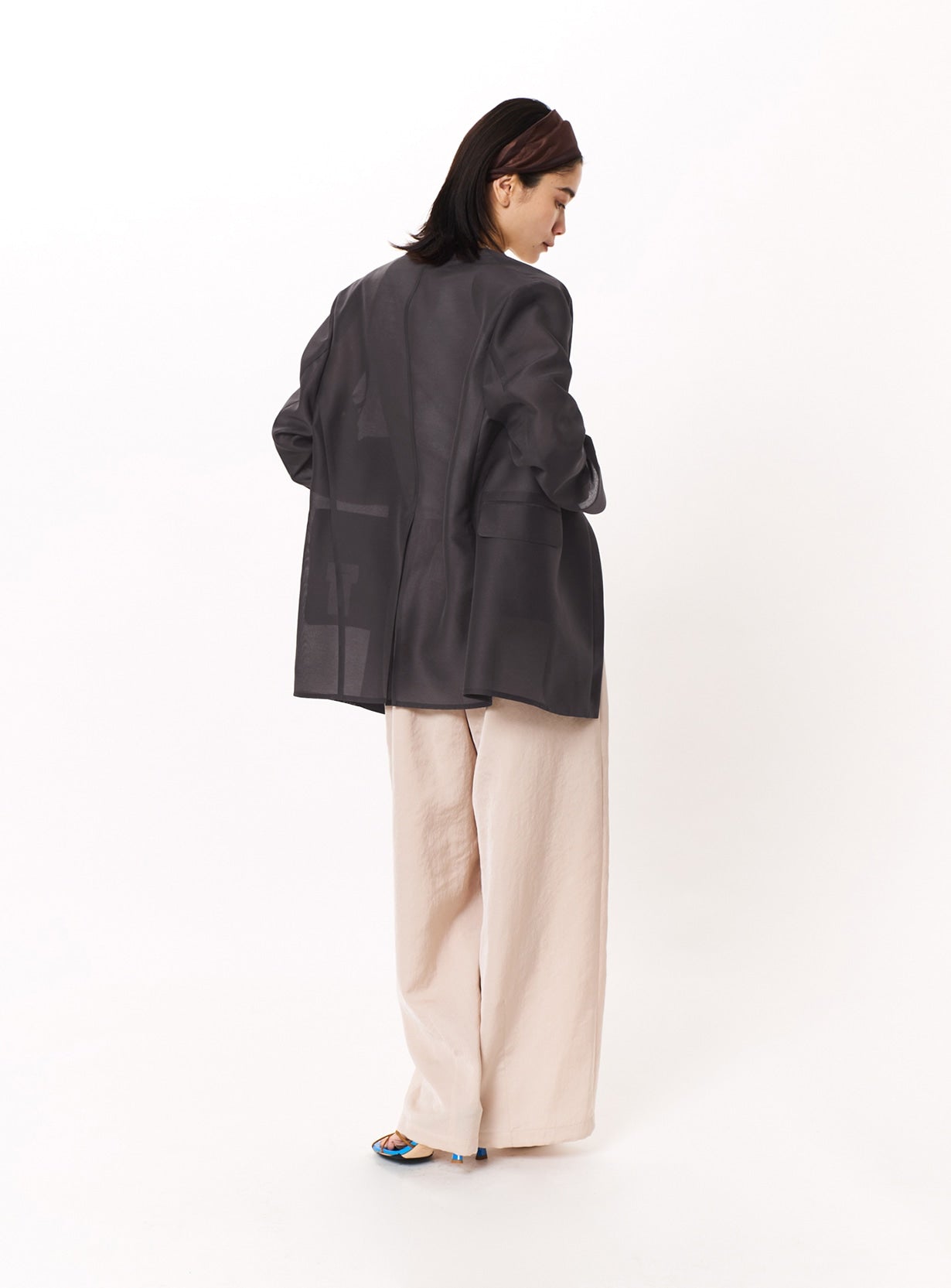 rカラーレスシアージャケット