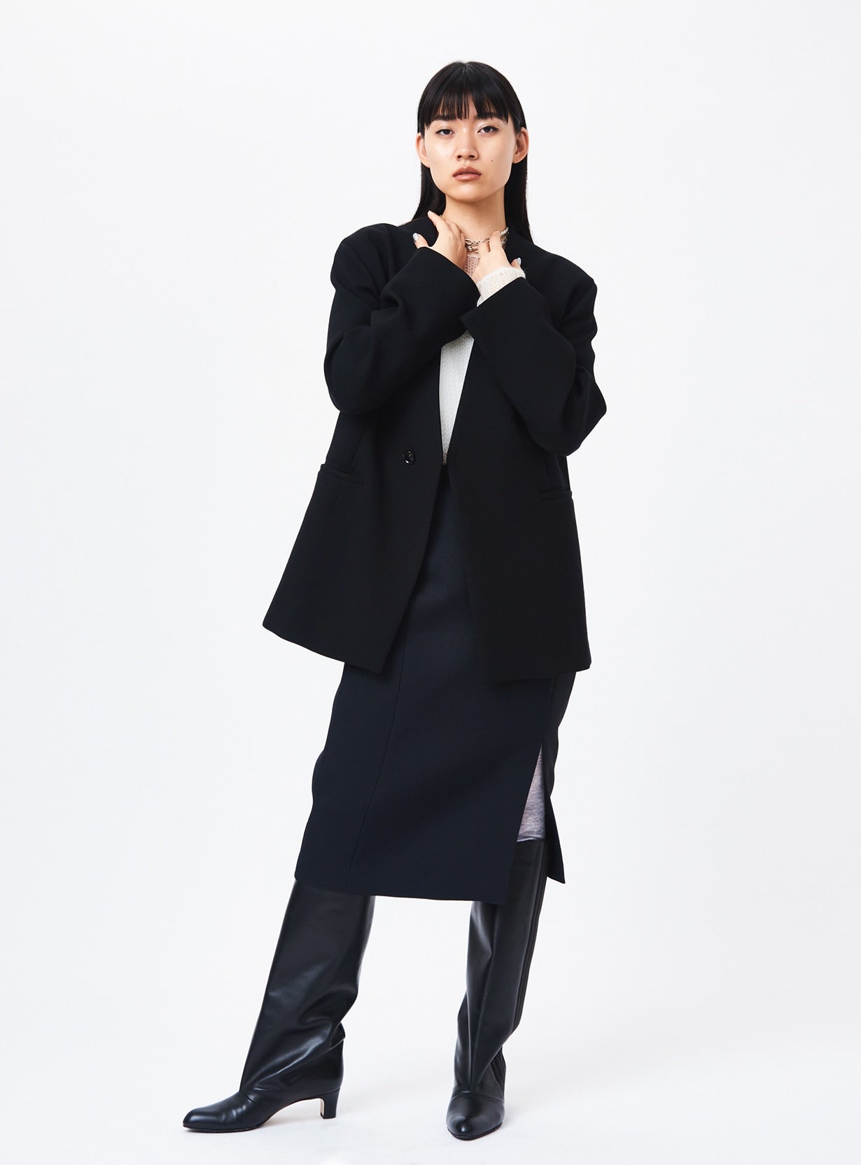 ジョーゼットタイトスカート