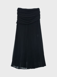 シフォンジョーゼットスカート