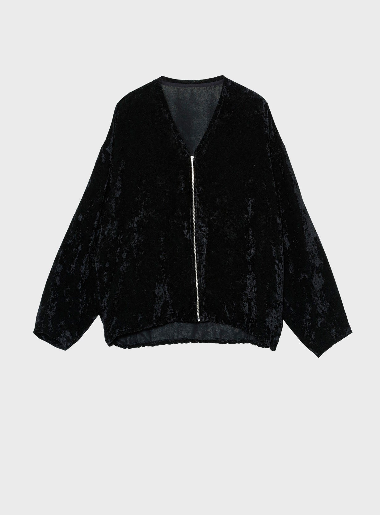 シアーベルベットブルゾン